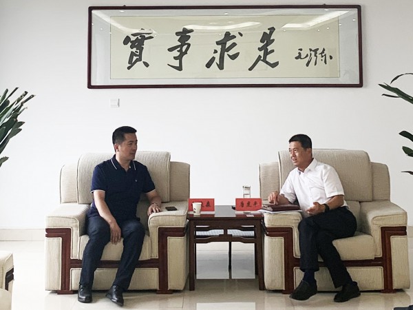 新能源公司總經(jīng)理趙琰森赴慶陽市  考察對接項目
