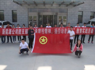 新能源公司團(tuán)支部開展教育實(shí)踐活動(dòng)